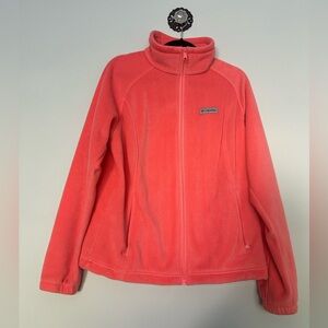 Columbia fleece zippered jacket